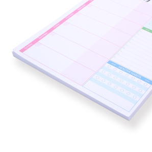 Weekly Planner Notepad - B - Stationery Pal