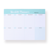 Weekly Planner Notepad - C - Stationery Pal