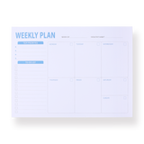 Weekly Planner Notepad - D - Stationery Pal