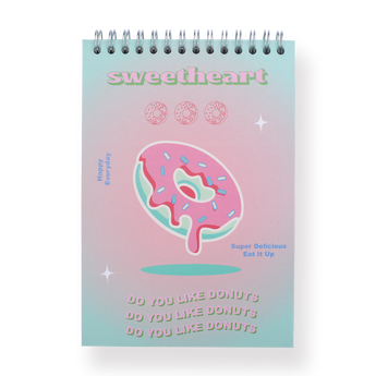 Weekly Planner Ring Notebook - Donut - Stationery Pal