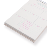 Weekly Planner Ring Notebook - Peach - Stationery Pal