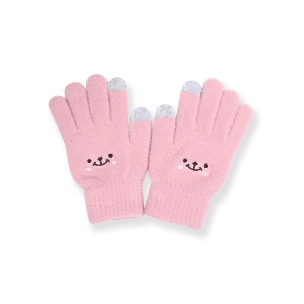 Pink snow deals gloves