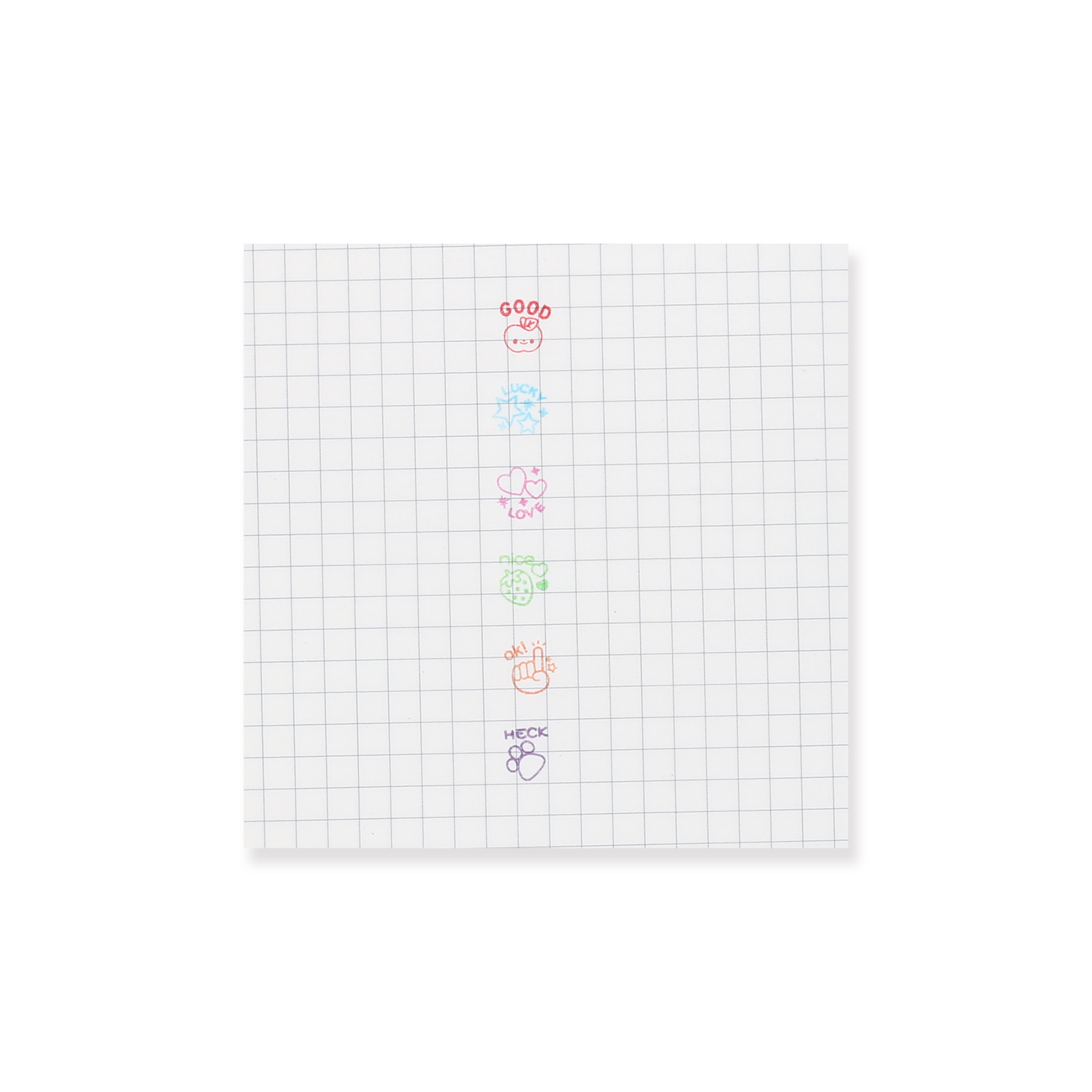 Word Stamp - Set of 6 — Stationery Pal