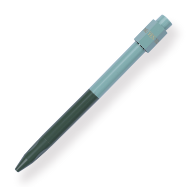 Yes Or No Spinner Pen - 0.5 mm - Green Body - Stationery Pal