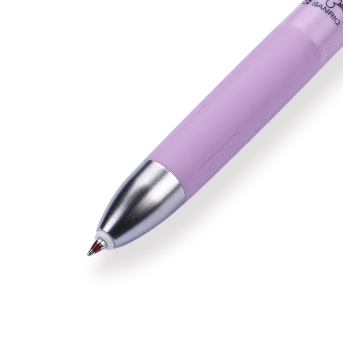 Zebra BLen x Sanrio 2+S 2 Color Ballpoint Multi Pen - Purple - Kuromi - 0.5 mm + 0.5 mm - Stationery Pal