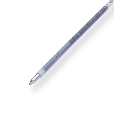 Zebra Ballpoint Pen Biotube CEK-0.7 Refill - 0.7 mm - Black - Set of 5 - Stationery Pal