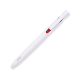 Zebra Blen Pen - 0.5 mm - White Body - Red Ink - Stationery Pal