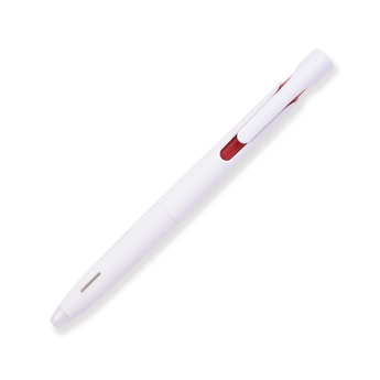 Zebra Blen Pen - 0.5 mm - White Body - Red Ink - Stationery Pal