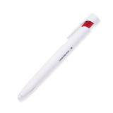 Zebra Blen Pen - 0.5 mm - White Body - Red Ink - Stationery Pal