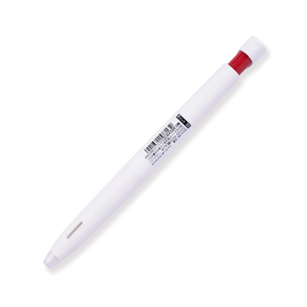 Zebra Blen Pen - 0.5 mm - White Body - Red Ink - Stationery Pal