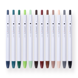 Zebra Clickart Retractable Sign Pen - 0.6 mm - 36 Color Set - Stationery Pal