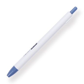 Zebra Clickart Retractable Sign Pen - 0.6 mm - Blue Gray - Stationery Pal