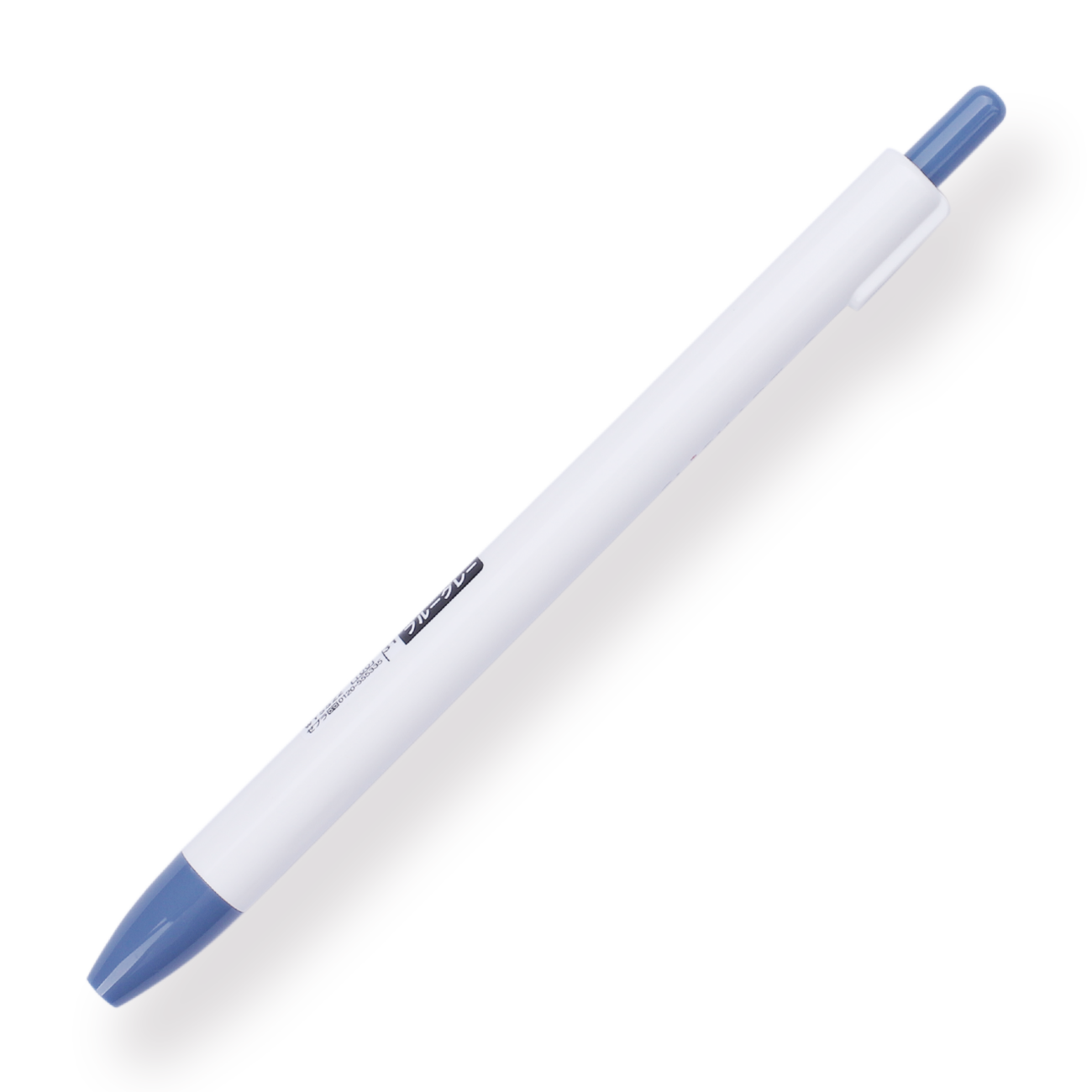 Zebra Clickart Retractable Sign Pen - 0.6 mm - Blue Gray - Stationery Pal