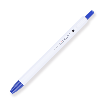 Zebra Clickart Retractable Sign Pen - 0.6 mm - Blue - Stationery Pal