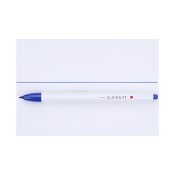 Zebra Clickart Retractable Sign Pen - 0.6 mm - Blue - Stationery Pal