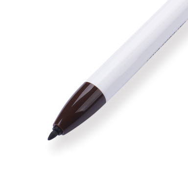 Zebra Clickart Retractable Sign Pen - 0.6 mm - Dark Brown - Stationery Pal