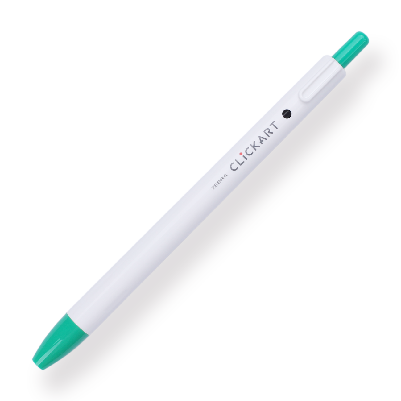 Zebra Clickart Retractable Sign Pen - 0.6 mm - Green - Stationery Pal