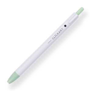 Zebra Clickart Retractable Sign Pen - 0.6 mm - Leaf Green - Stationery Pal