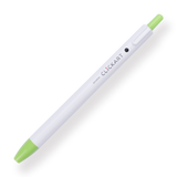 Zebra Clickart Retractable Sign Pen - 0.6 mm - Light Green - Stationery Pal