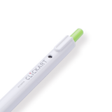 Zebra Clickart Retractable Sign Pen - 0.6 mm - Light Green - Stationery Pal