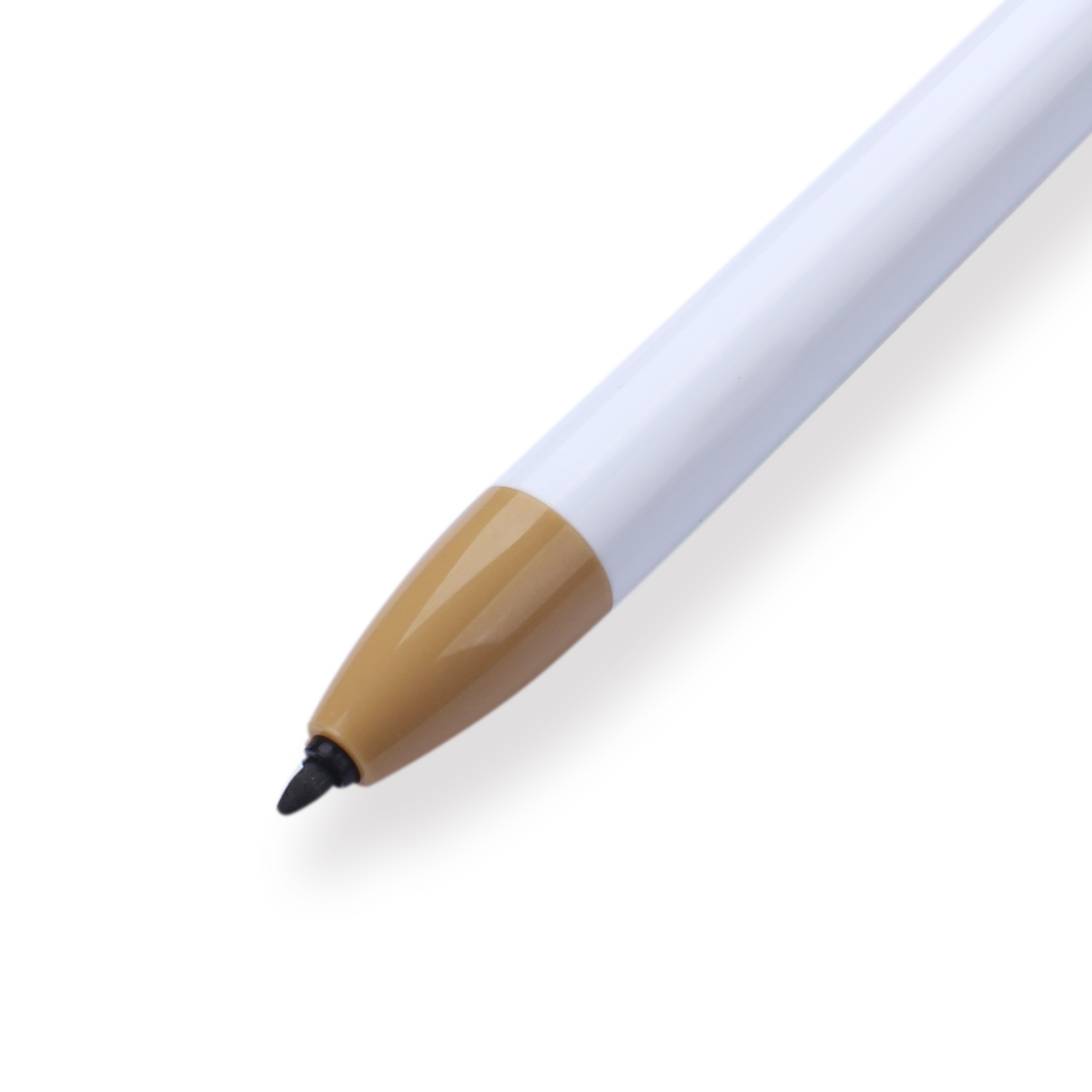 Zebra Clickart Retractable Sign Pen - 0.6 mm - Light Brown - Stationery Pal
