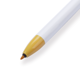 Zebra Clickart Retractable Sign Pen - 0.6 mm - Marigold - Stationery Pal