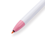 Zebra Clickart Retractable Sign Pen - 0.6 mm - Peach Pink - Stationery Pal