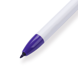 Zebra Clickart Retractable Sign Pen - 0.6 mm - Purple - Stationery Pal