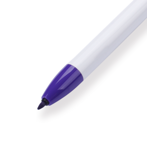 Zebra Clickart Retractable Sign Pen - 0.6 mm - Purple - Stationery Pal