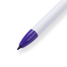 Zebra Clickart Retractable Sign Pen - 0.6 mm - Purple - Stationery Pal