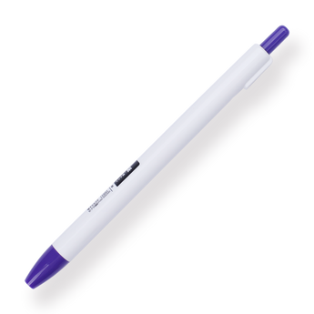 Zebra Clickart Retractable Sign Pen - 0.6 mm - Purple - Stationery Pal