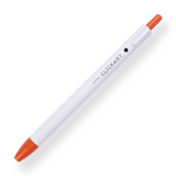 Zebra Clickart Retractable Sign Pen - 0.6 mm - Red Orange - Stationery Pal