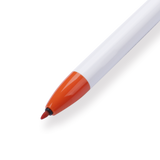 Zebra Clickart Retractable Sign Pen - 0.6 mm - Red Orange - Stationery Pal