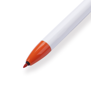 Zebra Clickart Retractable Sign Pen - 0.6 mm - Red Orange - Stationery Pal