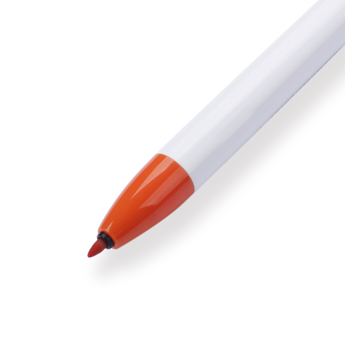 Zebra Clickart Retractable Sign Pen - 0.6 mm - Red Orange - Stationery Pal