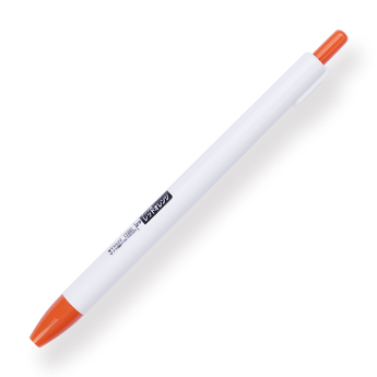 Zebra Clickart Retractable Sign Pen - 0.6 mm - Red Orange - Stationery Pal