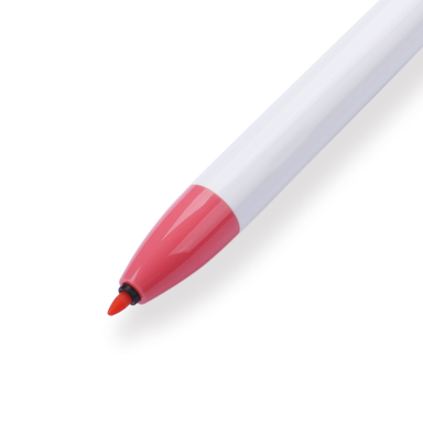 Zebra Clickart Retractable Sign Pen - 0.6 mm - Salmon Pink - Stationery Pal