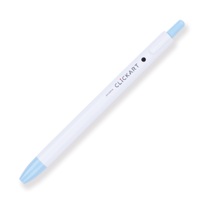 Zebra Clickart Retractable Sign Pen - 0.6 mm - Soda Blue - Stationery Pal