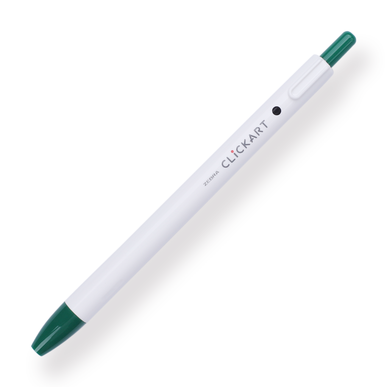 Zebra Clickart Retractable Sign Pen - 0.6 mm - Viridian - Stationery Pal