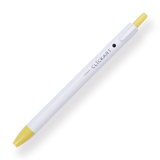 Zebra Clickart Retractable Sign Pen - 0.6 mm - Yellow - Stationery Pal