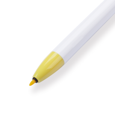 Zebra Clickart Retractable Sign Pen - 0.6 mm - Yellow - Stationery Pal