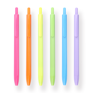 Zebra Clickbright Highlighter - Set of 6 - Stationery Pal