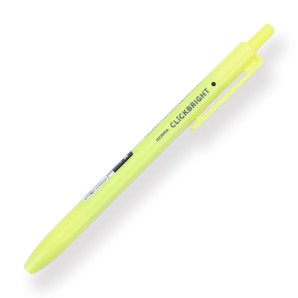 Zebra Clickbright Highlighter - Yellow - Stationery Pal