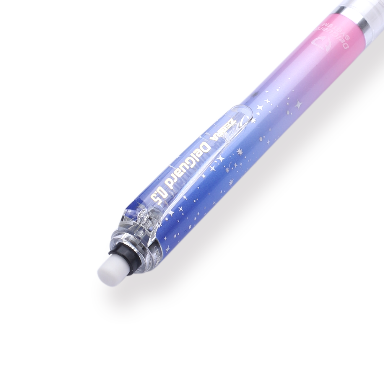 Zebra DelGuard Gradient Mechanical Pencil - 0.5 mm - Light Blue Pink - Stationery Pal