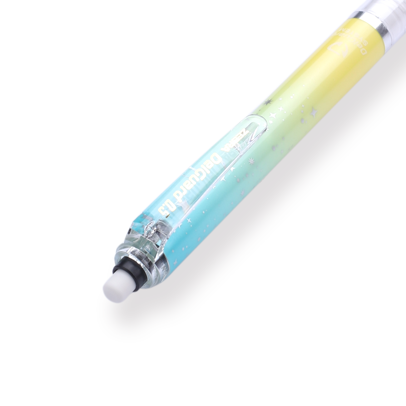 Zebra DelGuard Gradient Mechanical Pencil - 0.5 mm - Yellow Blue-Green - Stationery Pal