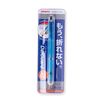 Zebra DelGuard Mechanical Pencil - 0.5 mm - Light Blue - Stationery Pal