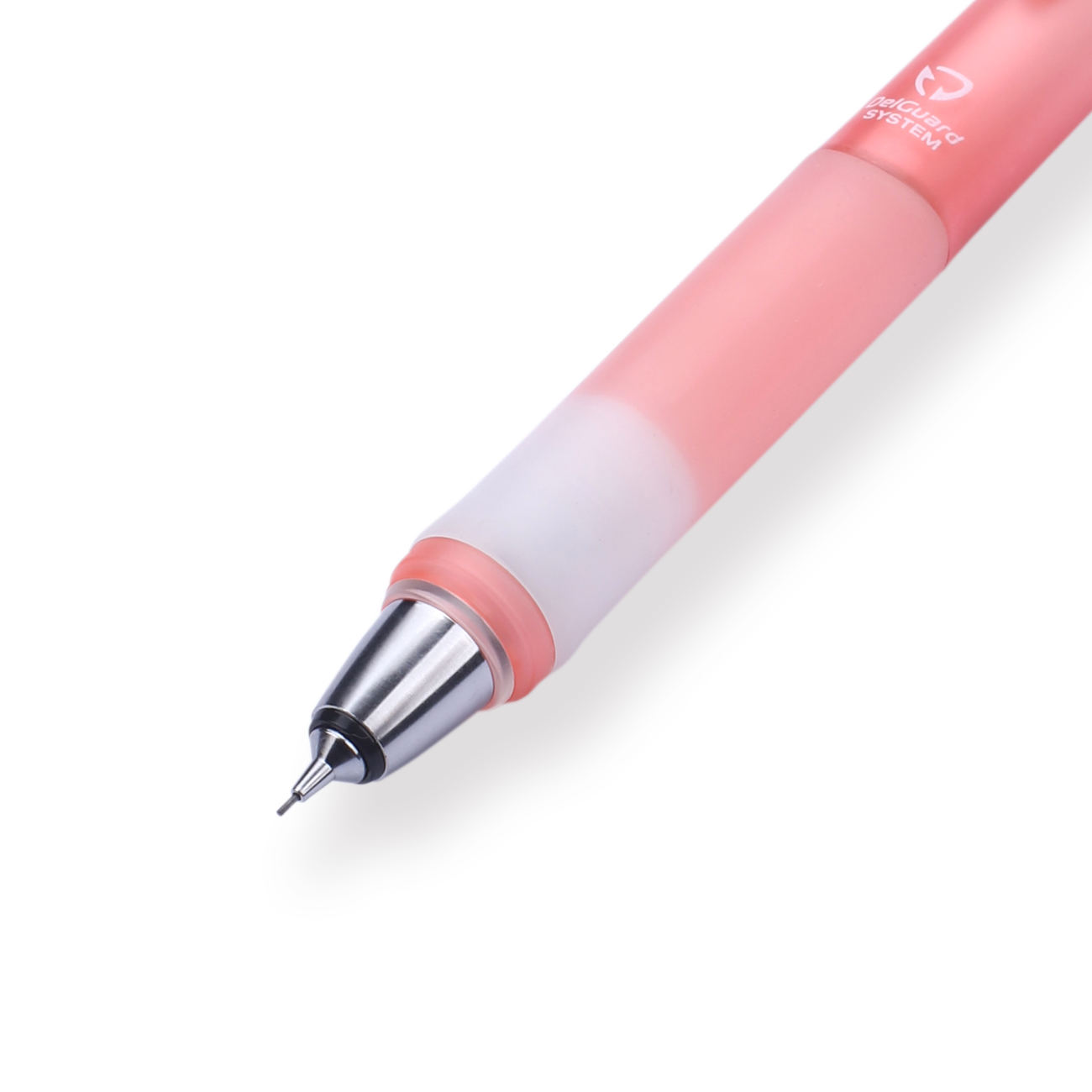 Zebra DelGuard Type GR Mechanical Pencil - Coral Pink - Stationery Pal
