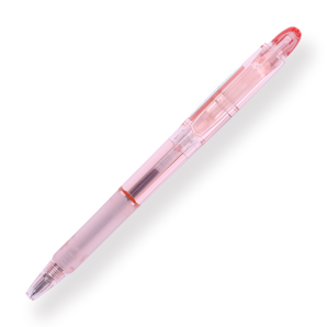 Zebra Gym-Knock with Biotube Ballpoint Pen - 0.7mm - Sunrise Coral - Stationery Pal