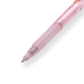 Zebra Gym-Knock with Biotube Ballpoint Pen - 0.7mm - Sunrise Coral - Stationery Pal