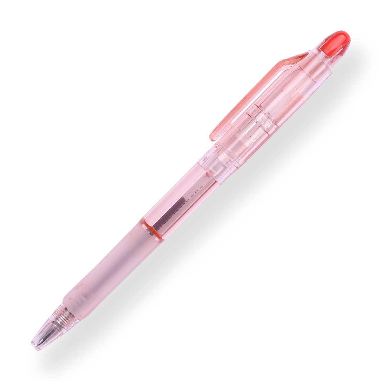Zebra Gym-Knock with Biotube Ballpoint Pen - 0.7mm - Sunrise Coral - Stationery Pal